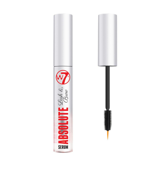 W7 Absolute Lash & Brow Serum 10ml Growth Enhancer For Longer Thicker Lashes Brow