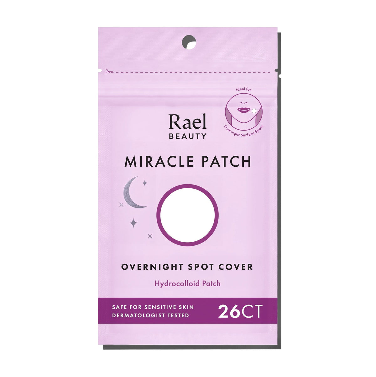 Rael Beauty Miracle Blemish Patch Overnight Spot Cover, 26 Count