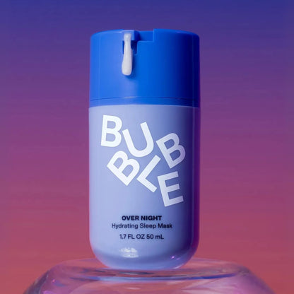 Bubble Skincare Over Night Hydrating Sleep Mask - Gentle Exfoliating 50ml