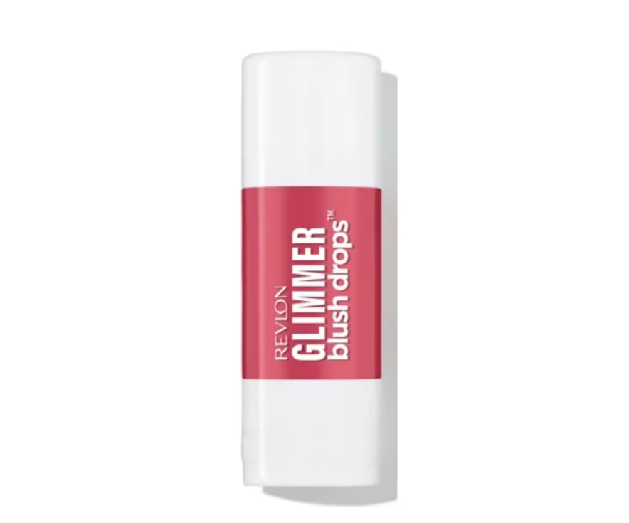 Revlon Glimmer Blush Drops, Liquid Cheek Blush, 102 Pink It Over, 0.32 fl oz