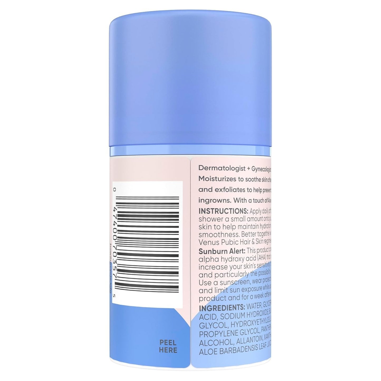 Gillette Venus Intimate Daily Ingrown Hair Serum for Bikini Zone & Pubic Skin 75ml