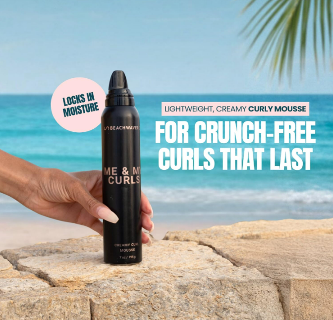 Beachwaver The Co. Me & My Curls Creamy Curl Mousse Lightweight, 7 oz