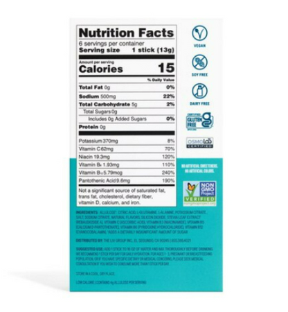 Liquid I.V. Mango Sugar-Free Hydration Multiplier Electrolyte Drink Mix 6 Pack