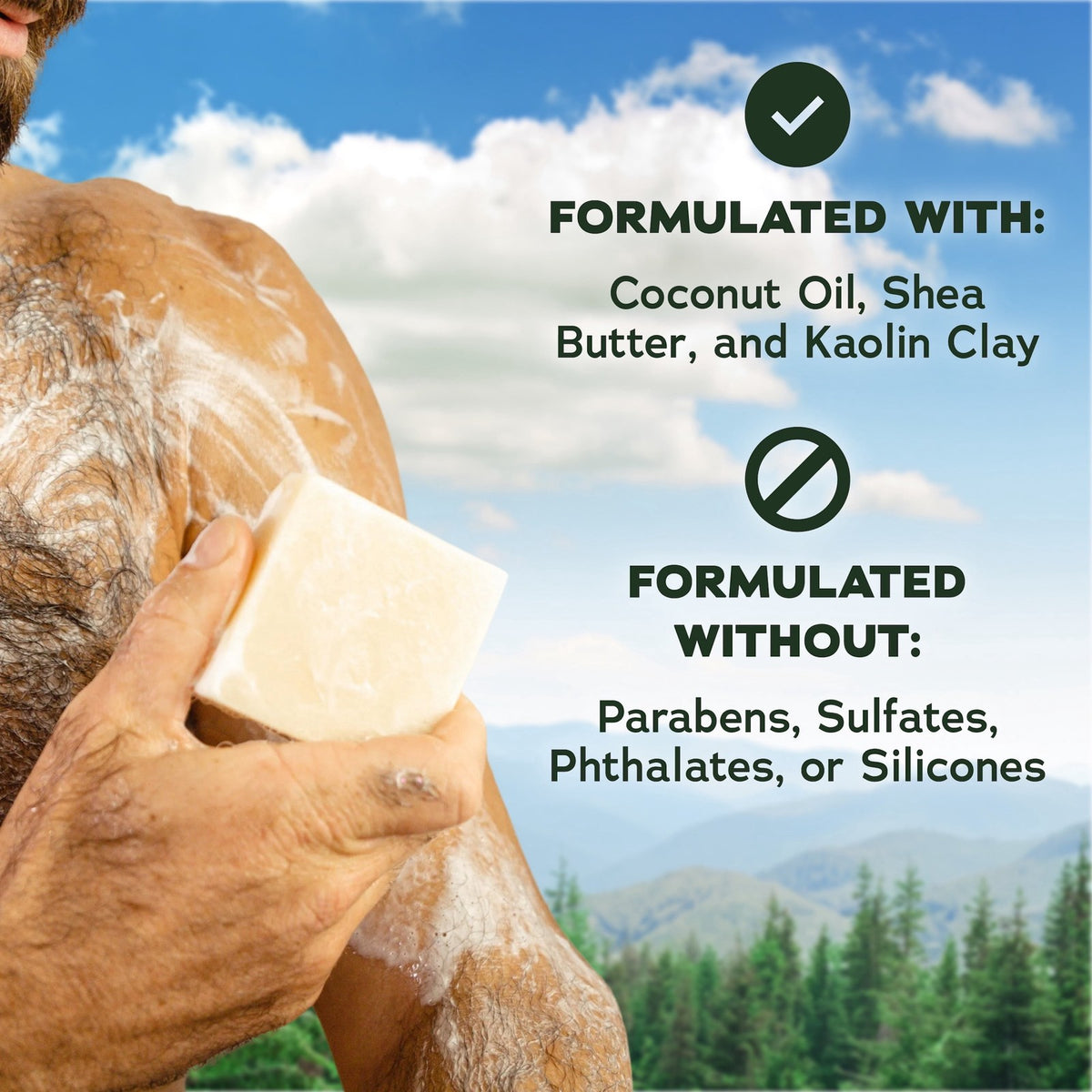 Dr. Squatch Mens Bar Soap, Natural Bar Soap for Men, Cosmic Captain Buzz, 5 Oz
