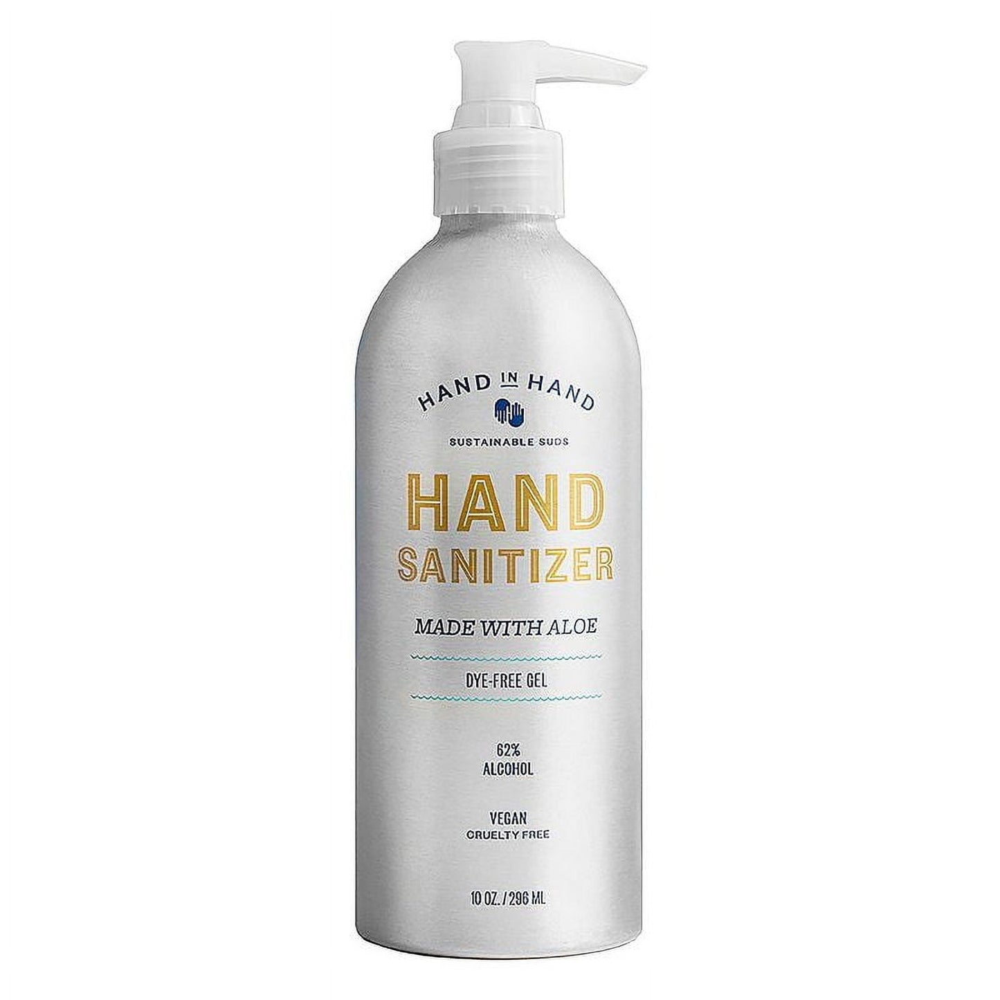 Hand In Hand Hand Sanitizer With Aloe 10 Ounces