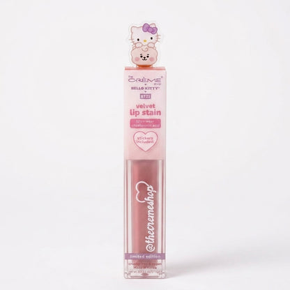 The Creme Shop Hello Kitty x BT21 Velvet Lip Stain Besties Vegan Limited Edition