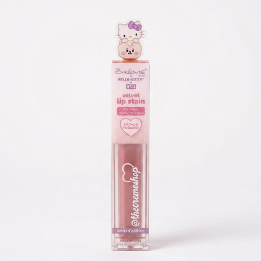 The Creme Shop Hello Kitty x BT21 Velvet Lip Stain Besties Vegan Limited Edition