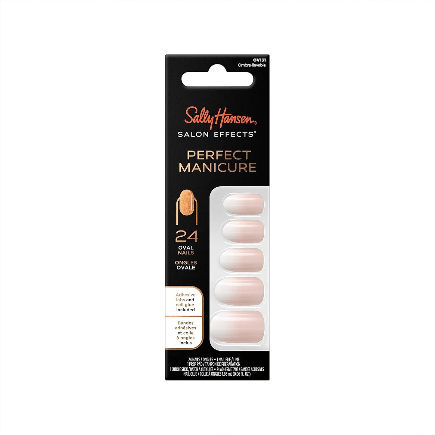 Sally Hansen Salon Effects® Perfect Manicure Ombre-Lievable Press On Nails Ov131