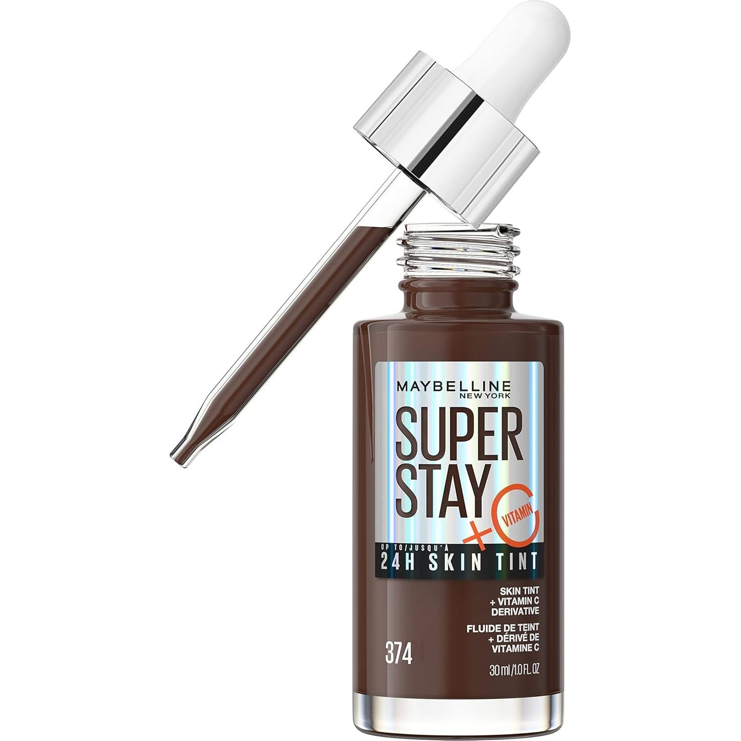 Maybelline Super Stay Up to 24HR Skin Tint, Radiant Light-to-Medium Coverage Fou