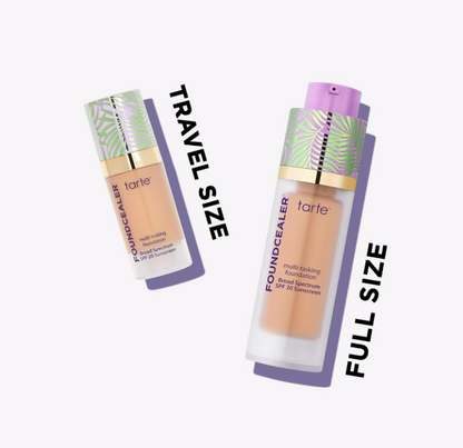 tarte Mini babassu foundcealer™ skincare foundation SPF 20 52N deep neutral