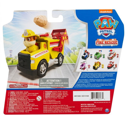 Spin Master PAW Patrol Fire Rescue Rubble Dump Truck Vehicle & Figure Toy New