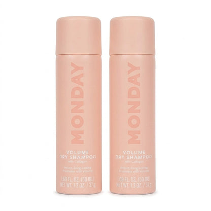 Monday Haircare Volume Dry Shampoo With Collagen 2pk Travel Size 1.69oz 50ml
