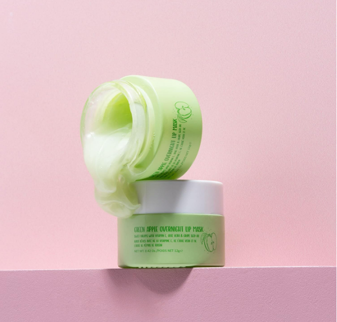 W7 Sweet Dreams Overnight Lip Mask Green Apple 12g Vitamin E Aloe Vera Hydrating