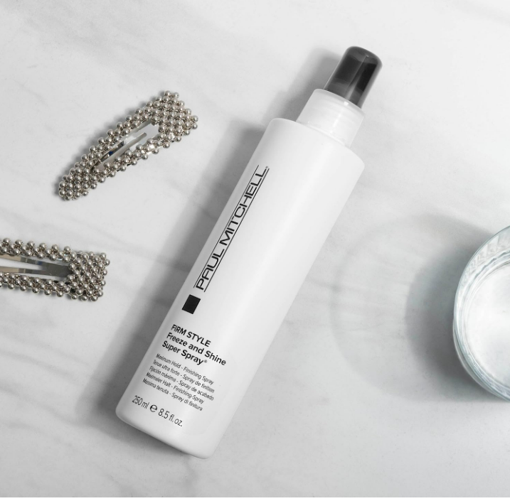 Paul Mitchell Freeze Shine Super Hairspray Maximum Hold Shiny Finish Hairspray For Coarse Hair