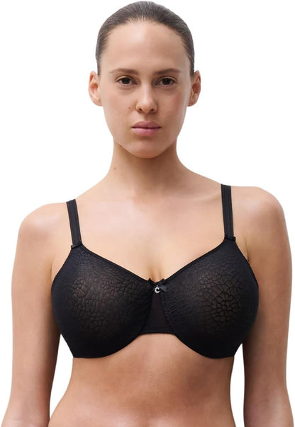 Chantelle Women's C Magnifique Seamless Unlined Minimizer, Black 32G