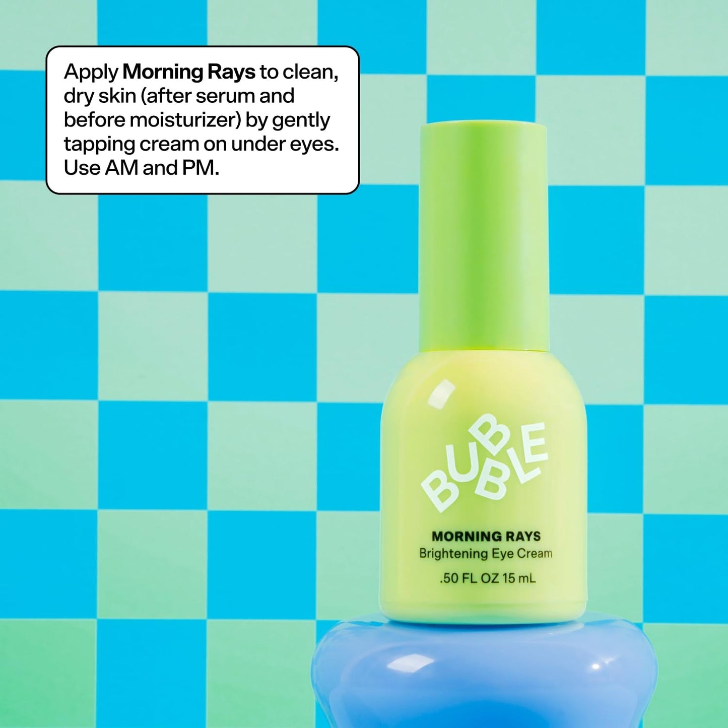 Bubble Skincare Morning Rays Brightening Eye Cream - Vitamin C Under Eye 15ml