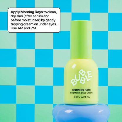 Bubble Skincare Morning Rays Brightening Eye Cream - Vitamin C Under Eye 15ml