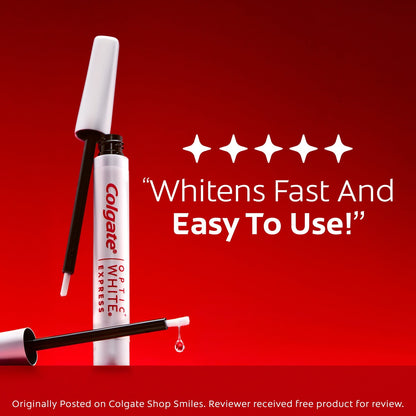 Colgate Optic White Express Teeth Whitening Pen with Hydrogen Peroxide