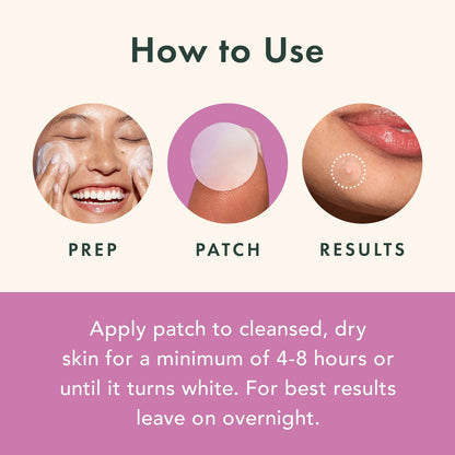 Rael Beauty Miracle Blemish Patch Overnight Spot Cover, 26 Count