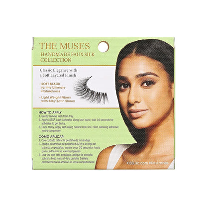 2 Pack Kiss Lash Couture The Muses False Eyelashes Supreme Reusable 2 Pairs