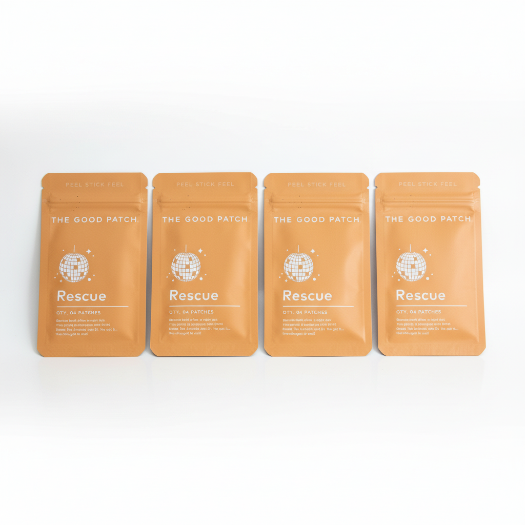 The Good Patch Rescue 16 Patches (4x4) DHM Vitamin B1 Recovery After Night Out