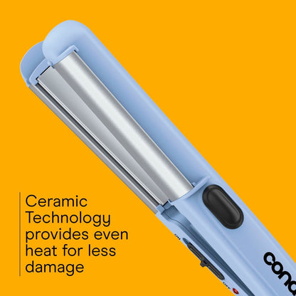 Conair Mini 5/8" Dual Deluxe 2-in-1 Ceramic Styler, Curl and Straighten Hair