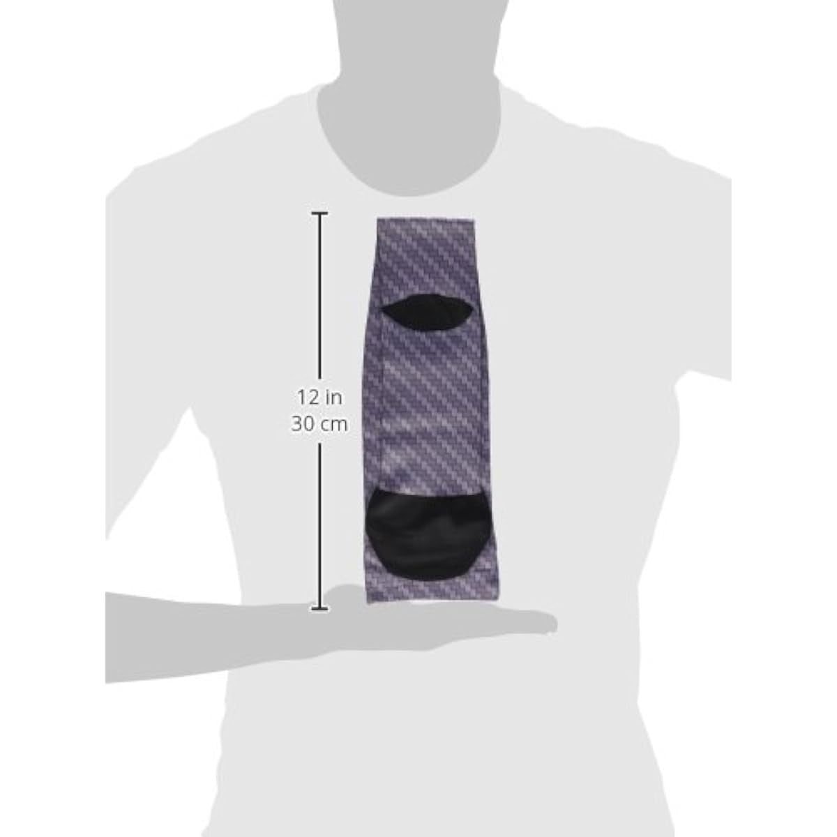 Prince Daniel Men's Therapeutic Compression Sock, Carbon Fiber, 8-15 mmHg, Mild