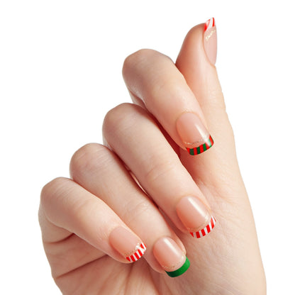 Impress Design Press On Nails  Limited Edition Holiday Gift Set 3-Pack #4, No Glue Needed 90ct