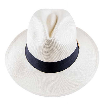 Toquilla Straw Panama Hat Ecuador Handwoven (M58) - Fedora Style with Gift Bag