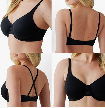 Wacoal Ever Flexing, Full Coverage, Seamless, Fit Flexable, Black, Small