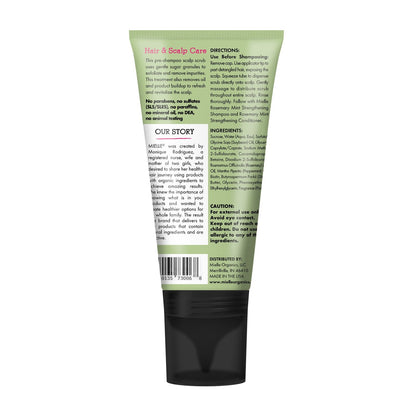 2 pack Mielle Rosemary Mint Clarifying Sugar Scalp Scrub - 6 oz
