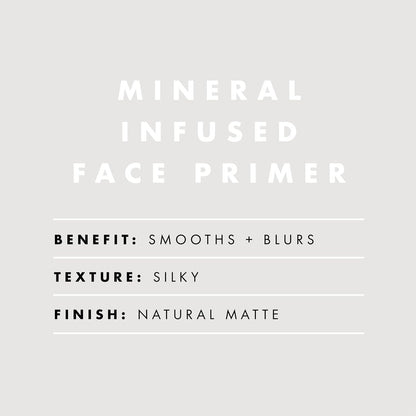 e l f Mineral Infused Face Primer Primer For Smooth Foundation Base Fills In Fine Lines Refines Complexion Vegan Cruelty free Large