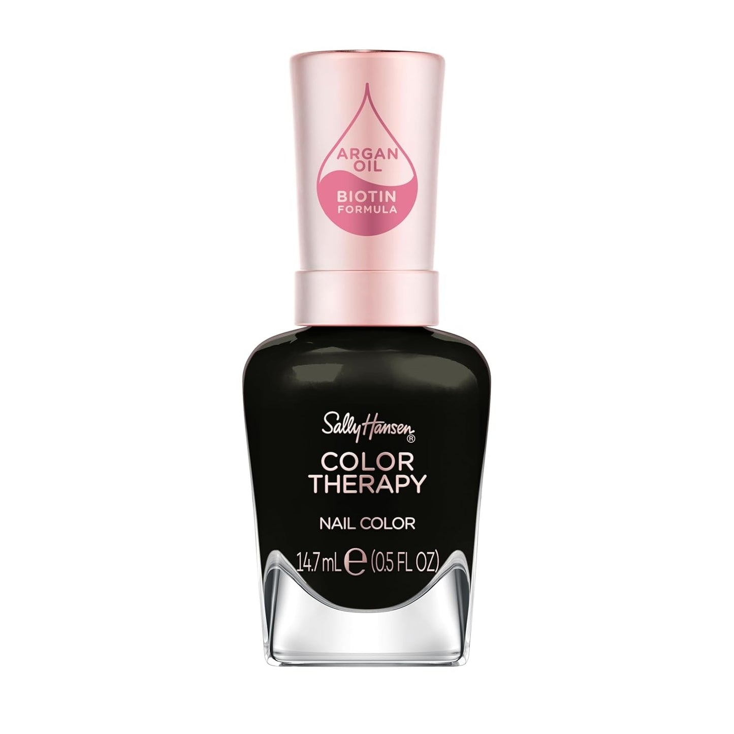 Sally Hansen Color Therapy Nail Polish | Biotin, Argan Oil, 480 Everything Zen