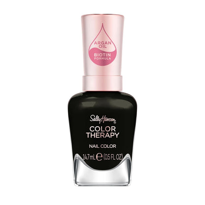 Sally Hansen Color Therapy Nail Polish | Biotin, Argan Oil, 480 Everything Zen