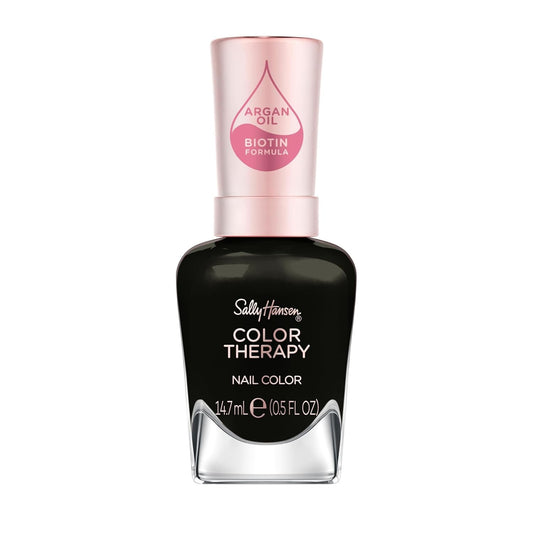 Sally Hansen Color Therapy Nail Polish | Biotin, Argan Oil, 480 Everything Zen