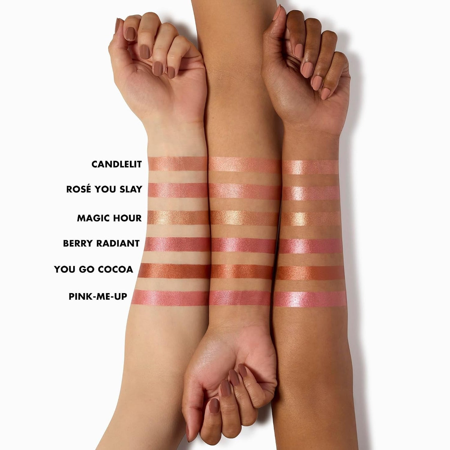 e l f Halo Glow Blush Beauty Wand Liquid Radiant Blush with Squalane Cushion Tip Cream Blush For Luminous Buildable Color Vegan Cruelty Free Cheek Makeup Candlelit