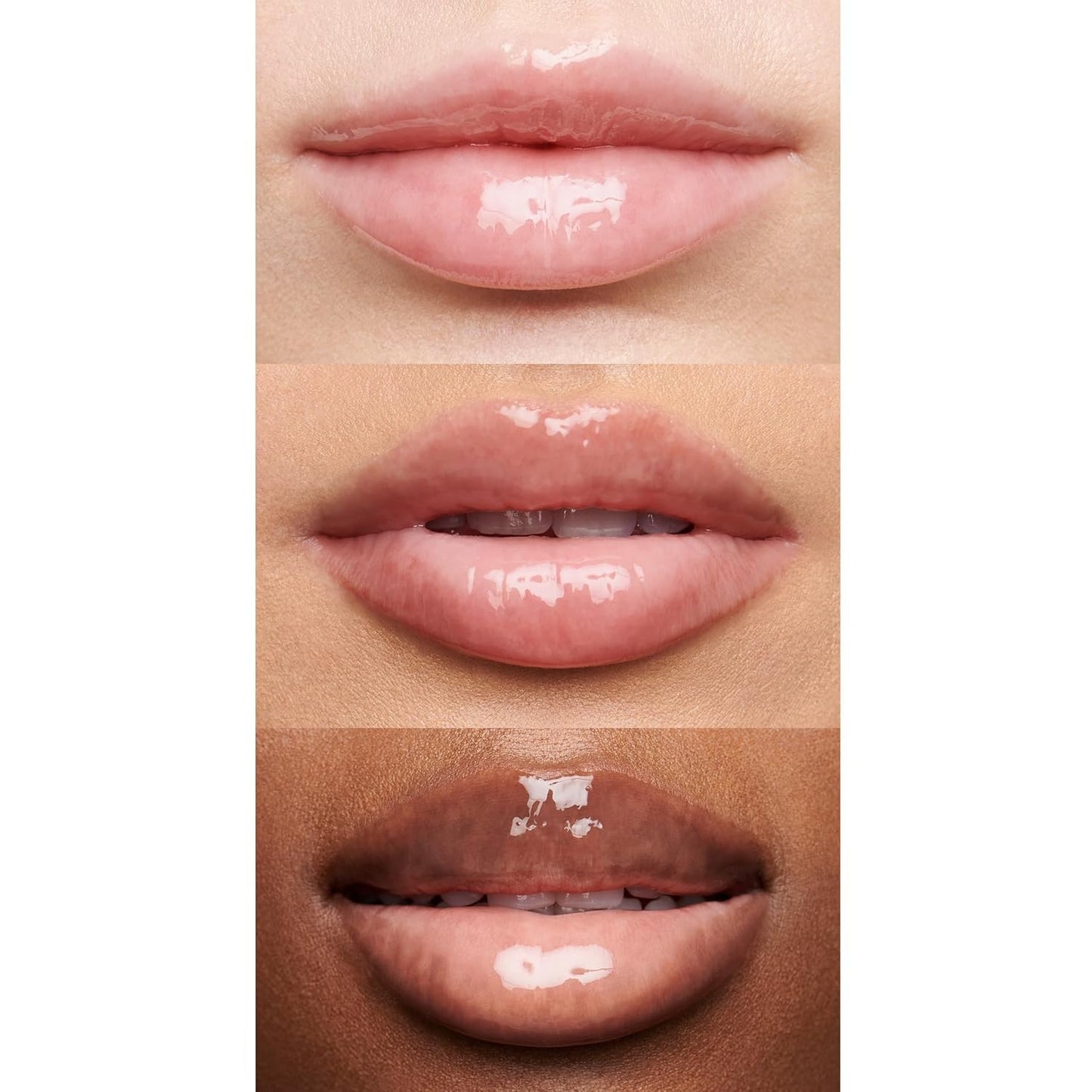 e.l.f. Cosmetics Lip Lacquer Clear Hydrating Gloss Non-Sticky High Shine 2 Pack