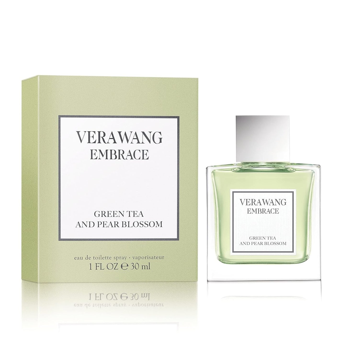 Vera Wang Embrace Eau de Toilette Spray for Women, Green Tea & Pear Blossom 1 Fl