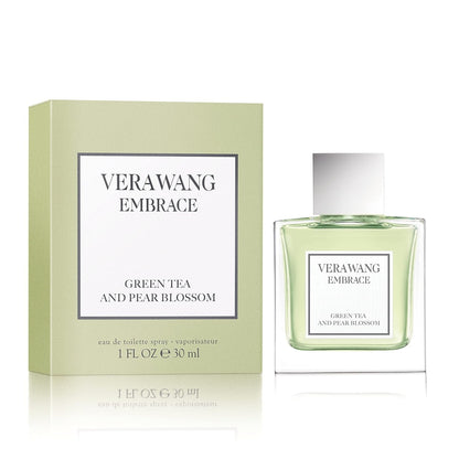 Vera Wang Embrace Eau de Toilette Spray for Women, Green Tea & Pear Blossom 1 Fl
