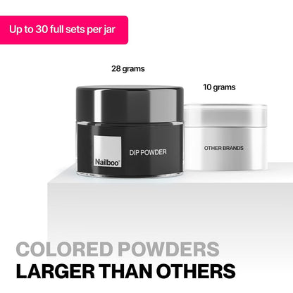 Nailboo Dip Powder for Nails, Wine Time 28gr