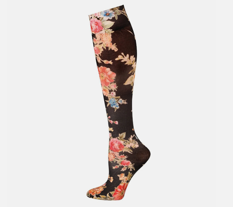 Celeste Stein Women's Mild Compression Knee High Stockings -Renee's Ga