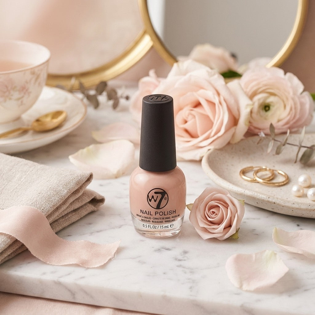 W7 Classic Nail Polish Nude NP139 Long Lasting Salon Quality Manicure 0.5 fl oz