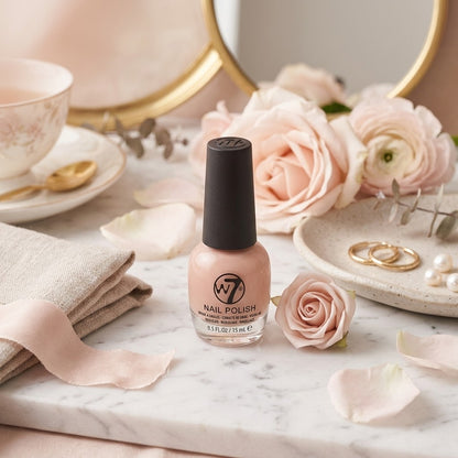 W7 Classic Nail Polish Nude NP139 Long Lasting Salon Quality Manicure 0.5 fl oz