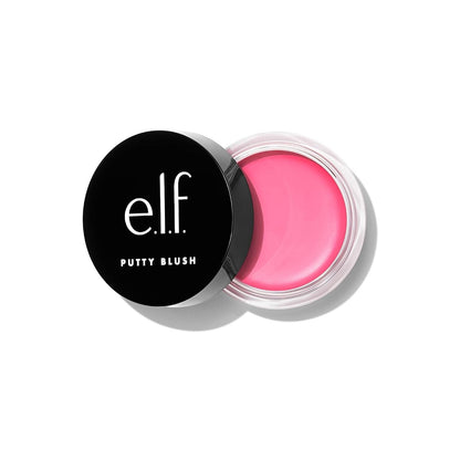 e.l.f. Putty Blush, Creamy & High-Pigment Formula For A Natural Glow, Bora Bora