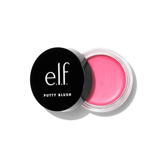 e.l.f. Putty Blush, Creamy & High-Pigment Formula For A Natural Glow, Bora Bora