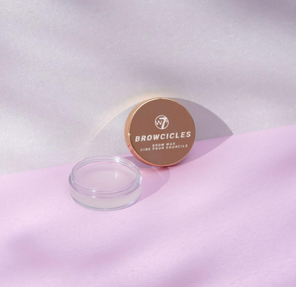 W7 Browcicles Eyebrow Wax Clear Long Lasting Strong Hold Formula Cruelty Free Vegan Brow Makeup 0.49 o