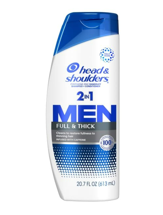Head & Shoulders Men Full & Thick 2in1 Dandruff Shampoo Conditioner 20.7oz