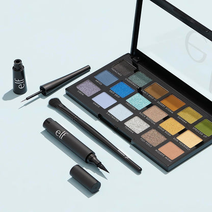 e.l.f. Intense Ink Eyeliner, Enhances The Lash Line With Rich Blackest Black
