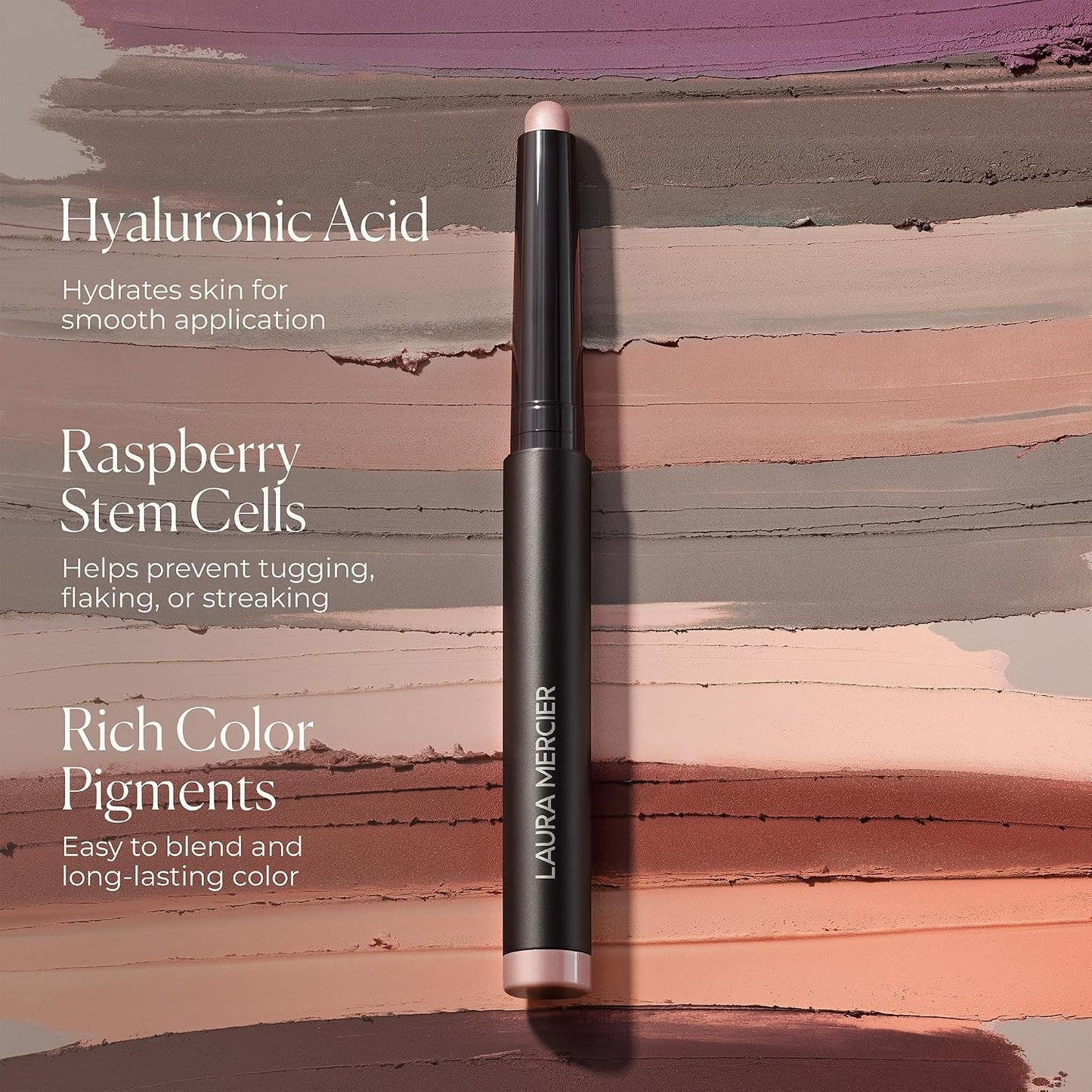 Laura Mercier Caviar Stick Cream Eyeshadow: Shimmer and Matte Finishes, Caramel
