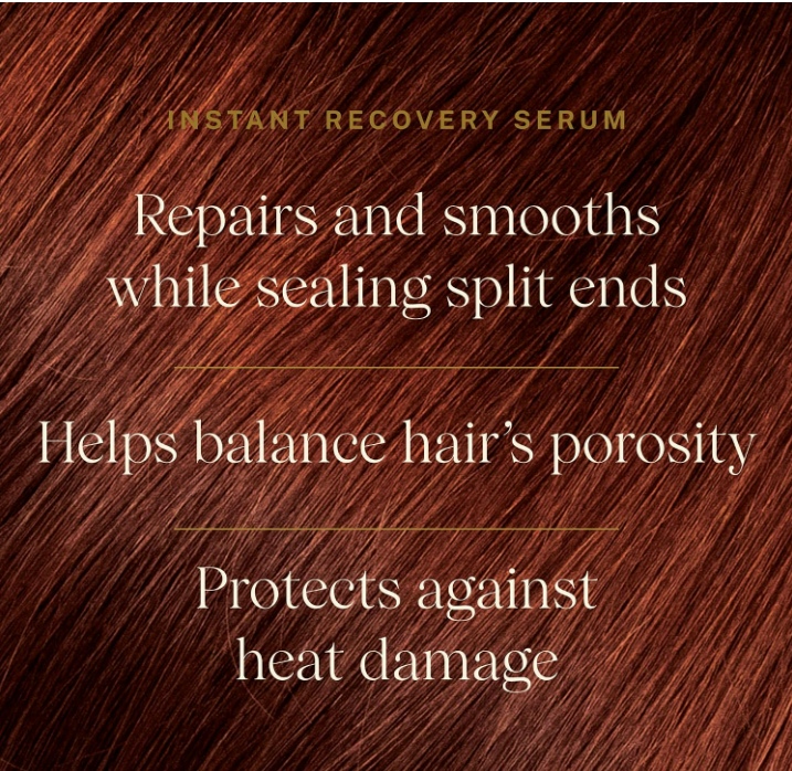 JVN Complete Instant Recovery Hair Serum, 1.0 Fl Oz